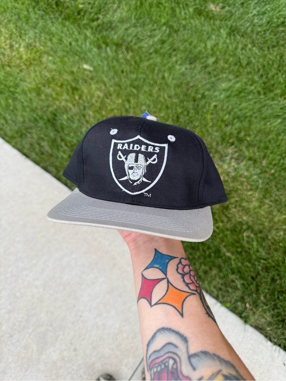 Vintage 90s Oakland Raiders SnapBack